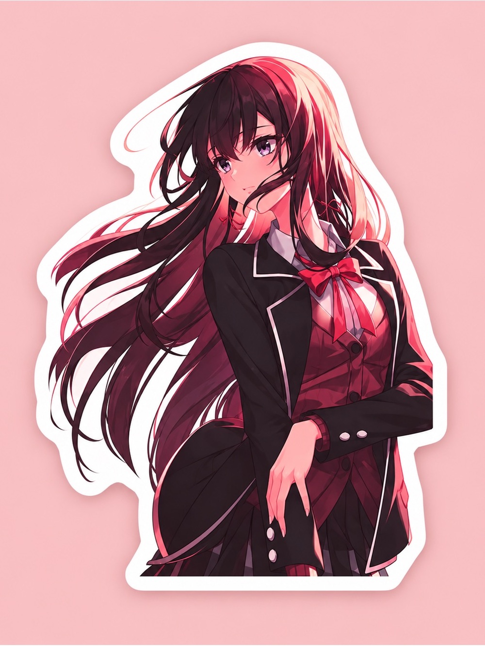 Yukino Yukinoshita My Teen Romantic Comedy SNAFU Oregairu Sticker